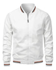 Helvano | Herren Jacke mit Reissverschluss und Kontrast