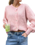 Helvano | Langarm Strickcardigan für Damen