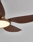 Helvano | Deckenventilator mit LED-Licht und Fernbedienung