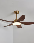 Helvano | Deckenventilator mit LED-Licht und Fernbedienung