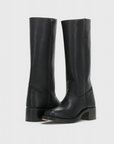 Helvano | Kniehohe Stiefel mit Absatz für Damen