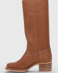Helvano | Kniehohe Stiefel mit Absatz für Damen