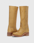 Helvano | Kniehohe Stiefel mit Absatz für Damen