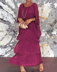 Helvano | Fliessendes Maxikleid für Damen