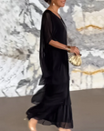 Helvano | Fliessendes Maxikleid für Damen