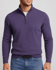 Helvano | Herren-Pullover aus Merinowolle mit V-Ausschnitt