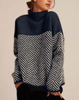 Helvano | Damen Strick-Rollkragenpullover