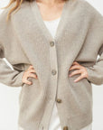 Helvano | Oversized Cardigan für Damen