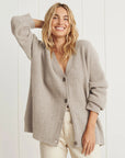 Helvano | Oversized Cardigan für Damen