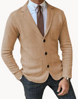 Helvano | Strukturierte Strickjacke für Herren