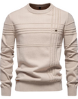 Helvano | Kariertes Strickpullover für Herren