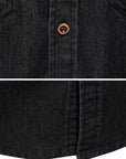 Helvano | Slim-Fit Jeanshemd für Herren