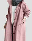 Helvano | Trenchcoat mit Kapuze für Damen