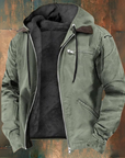 Helvano | Herren Kapuzenjacke mit Zip