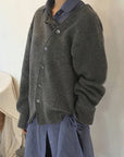 Helvano | Strickjacke mit Knöpfen für Damen
