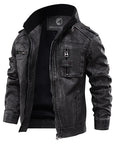 Helvano | Herren Jacke in Lederoptik