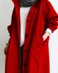 Helvano | Langer Trenchcoat für Damen