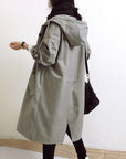 Helvano | Langer Trenchcoat für Damen