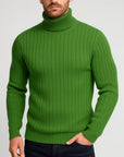 Helvano | Schmaler Merinowoll-Rollkragenpullover für Herren