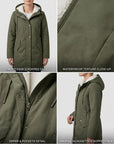 Helvano | Fleece-gefütterte Winterparka für Damen