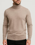 Helvano | Rollkragenpullover aus Baumwollmischung für Herren