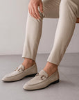 Helvano | Wildleder-Loafer für Damen mit Trensen-Detail