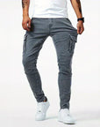 Helvano | Cargo-Jeans aus Denim für Herren