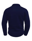 Helvano | Strukturiertes Langarm-Poloshirt für Herren
