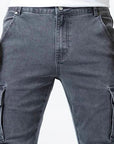 Helvano | Cargo-Jeans aus Denim für Herren
