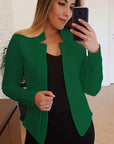 Helvano | Taillierter Damen-Blazer ohne Verschluss