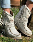 Helvano | Westernstiefel mit Fransen für Damen
