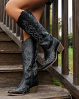 Helvano | Damen-Cowboystiefel mit Stickerei