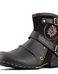 Helvano | Robuste Herrenstiefel in Braun
