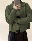 Helvano | Gerippter Strickpullover für Damen