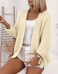 Helvano | Lockerer offener Strickcardigan für Damen