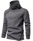 Helvano | Lässige Strickjacke mit Kragen für Herren