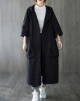 Helvano | Langer Trenchcoat für Damen