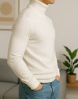 Helvano | Strickpullover mit Stehkragen für Herren