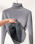 Helvano | Tunika-Pullover mit Stehkragen für Damen