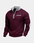 Helvano | Fleece-Pullover mit Halfzip für Herren