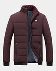 Helvano | Elegante Zip-Winterjacke für Herren