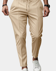 Helvano | Slim-Fit Chino mit Kordelzug für Herren