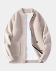 Helvano | Gerippte Zip-Jacke für Herren