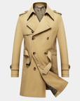 Helvano | Zweireihiger Trenchcoat für Herren