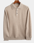 Helvano | Herren Polo-Pullover aus Wollmischung
