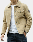 Helvano | Baumwolljacke mit Sherpa-Futter für Herren