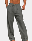 Helvano | Klassische Leinenhose für Herren