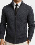 Helvano | Herren-Strickjacke aus Wollmischung