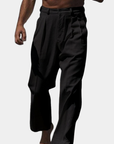 Helvano | Leinenhose mit weitem Bein für Herren