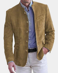 Helvano | Herren-Blazer mit Stehkragen